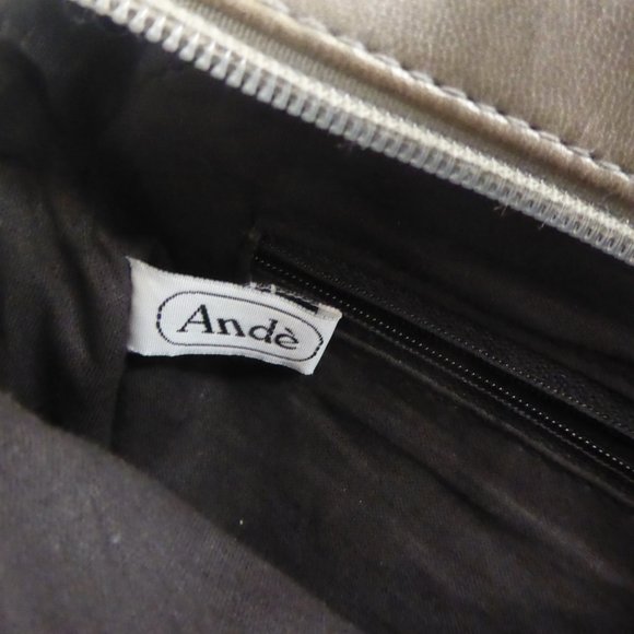 Andes Vintage Zippered Chain Crossbody Bag Tassel - Picture 10 of 10